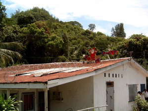 A shop decorated for the holidays … sigh, again