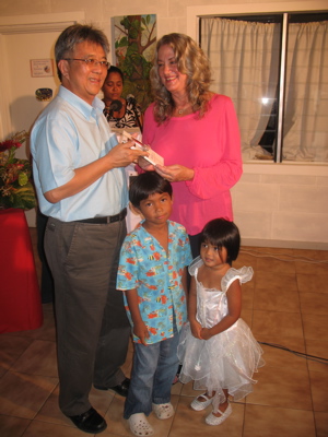 With Minister of Education