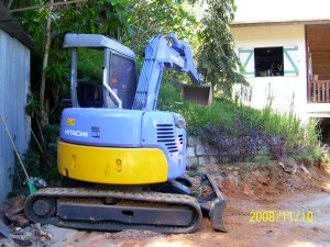 Not a gnome, but a garden ornament, nonetheless