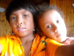 Sam and his pal, Estelle