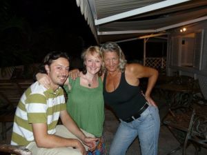 Cati finally arrives ...