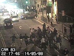 Riots CCTV image